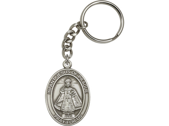Infant of Prague Key Chain
