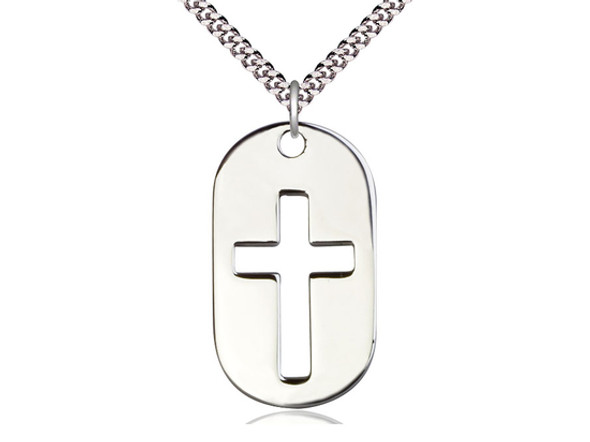 Cross Dog Tag