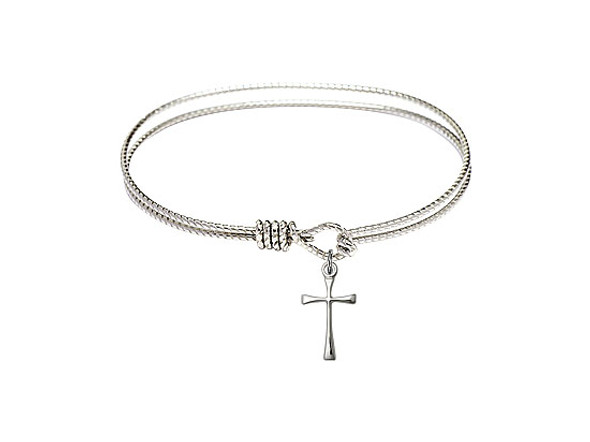 Maltese  Cross Bangle Bracelet