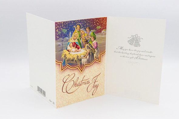 Drummer Boy and Bethlehem with a Shepherd Christmas Card (10 pack) Drummer Boy and Bethlehem with a Shepherd Christmas Card (10 pack)