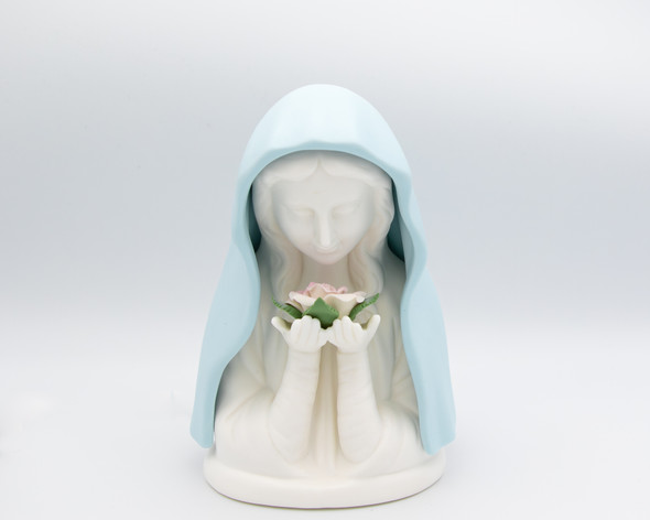 Madonna with Rose and Cape Night Light