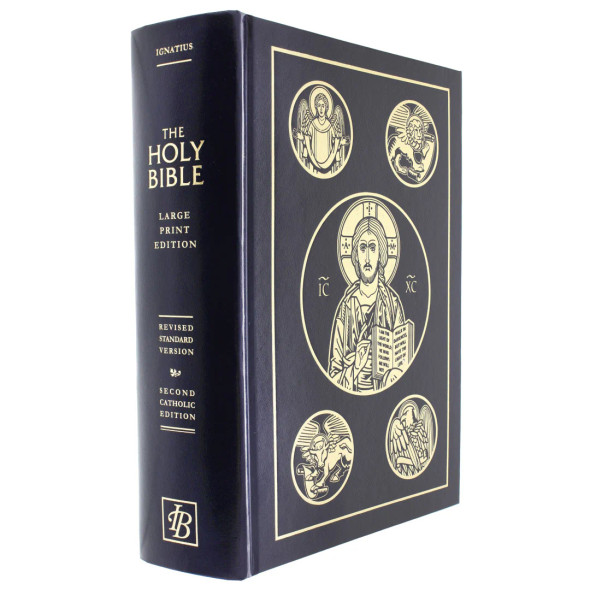 Ignatius Catholic Bible (RSV) -  2nd Edition Large Print - Leather Ignatius Catholic Bible (RSV) -  2nd Edition Large Print - Leather