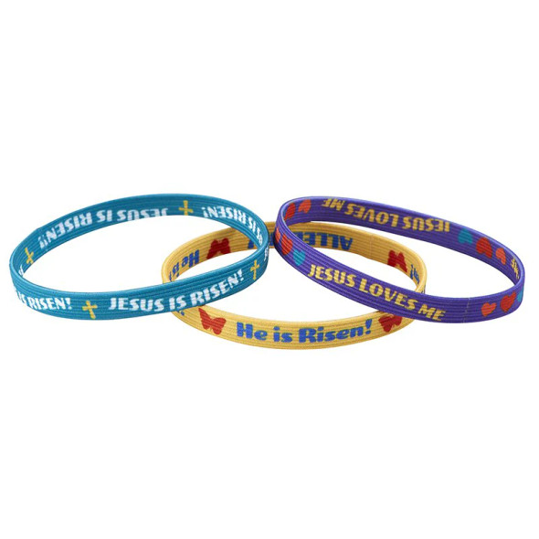 Jesus is Risen - Child's Easter Bracelets