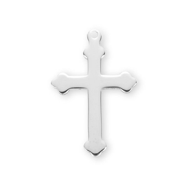 Sterling Silver High Polished Cross