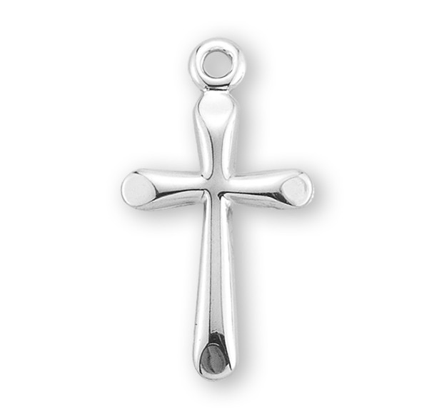 Sterling Silver High Polished Cross