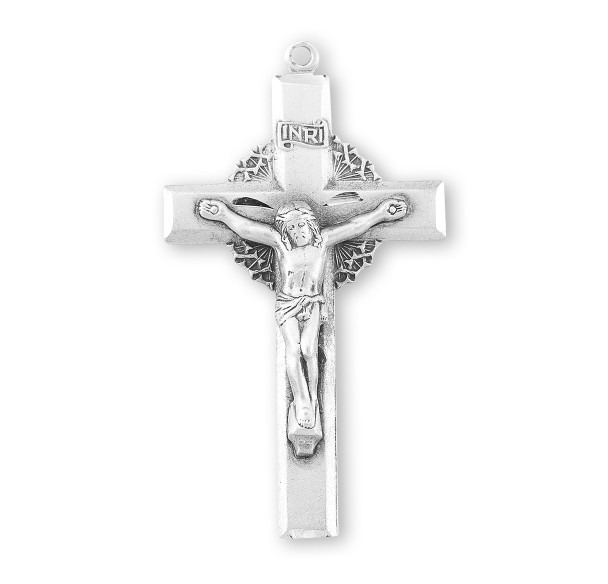 Sterling Silver "Crown of Thorns" Crucifix