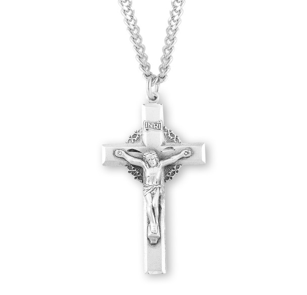 Sterling Silver "Crown of Thorns" Crucifix
