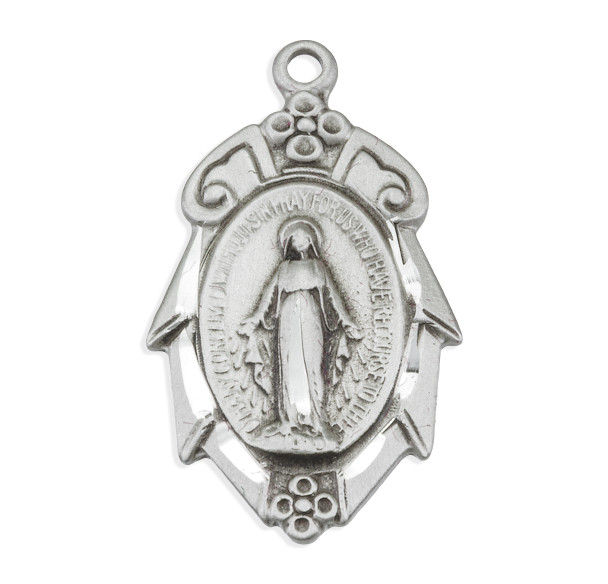 Sterling Silver Miraculous Medal