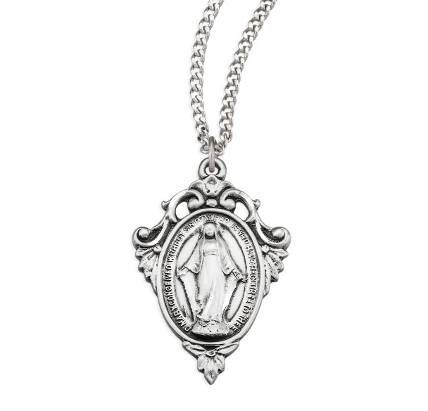 Sterling Silver Miraculous Medal