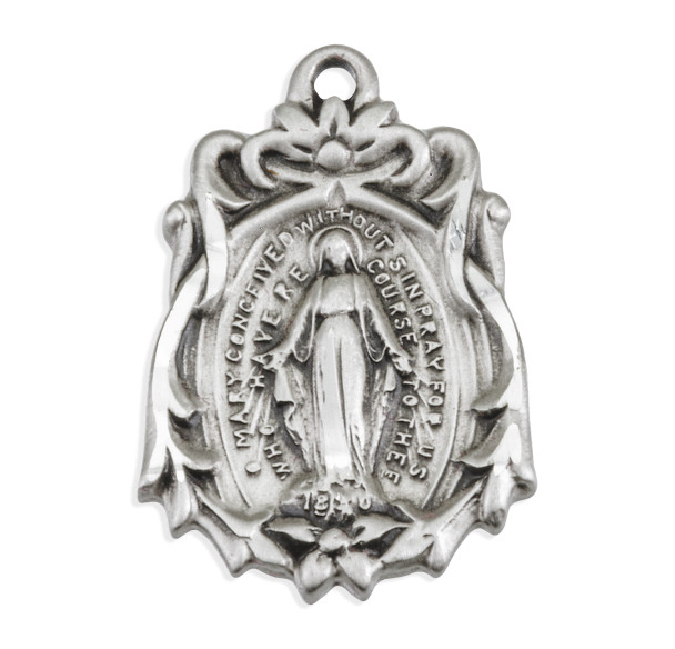 Sterling Silver Miraculous Medal