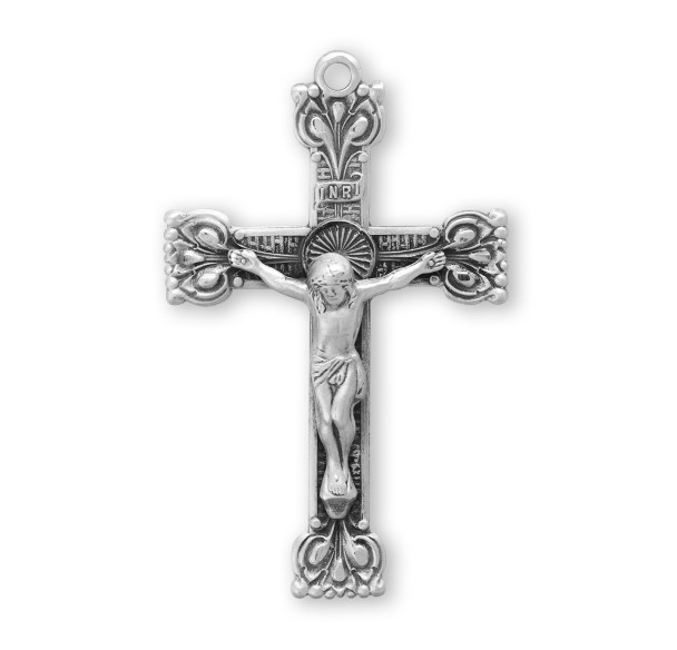 Sterling Silver Highly Detailed Crucifix