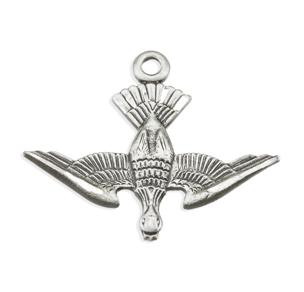 Holy Spirit Sterling Silver Medal