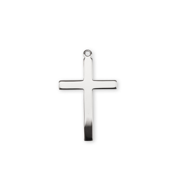 Sterling Silver Plain Cross