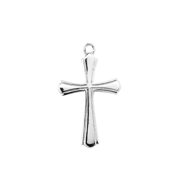 Sterling Silver Plain Cross