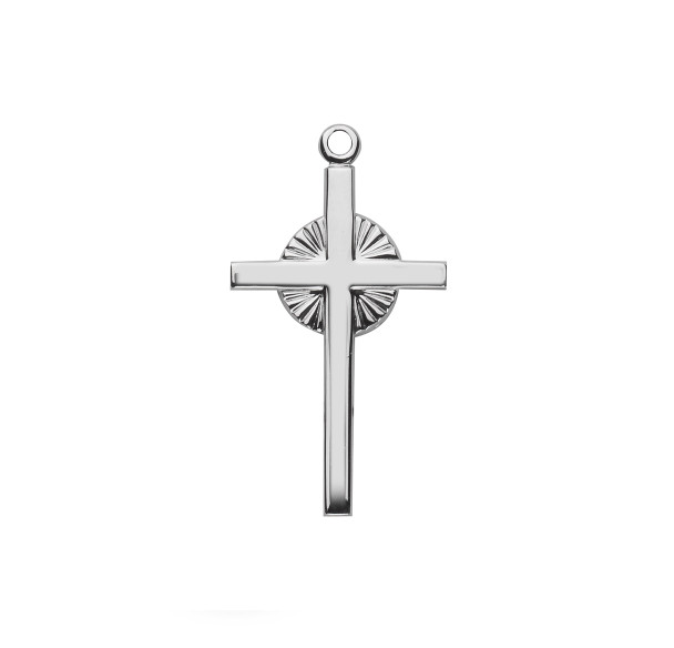 Sterling Silver Fancy Cross