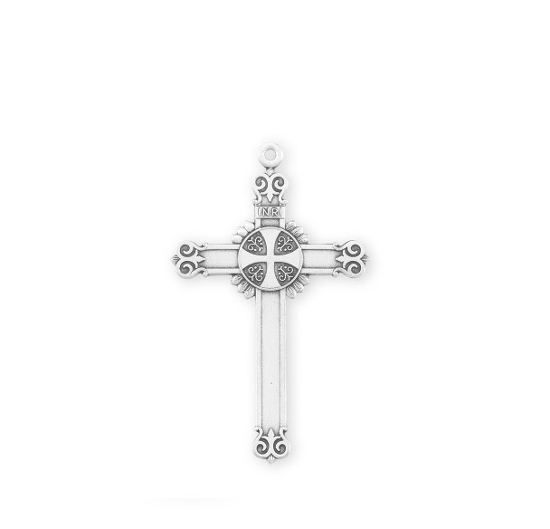Sterling Silver Fancy Cross