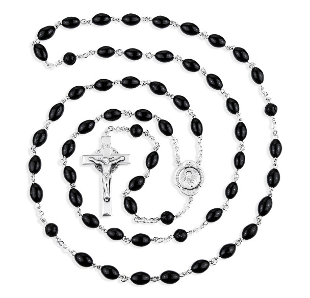 7x9mm Black Oval Genuine Natural Cocoa Beads, Carved O.F. Beads 7x9mm Black Oval Genuine Natural Cocoa Beads, Carved O.F. Beads