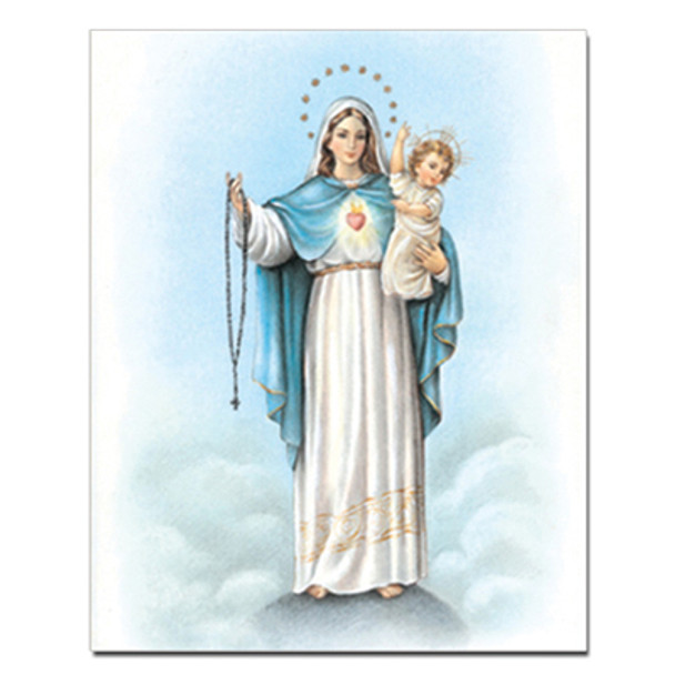 OL THE ROSARY CARDED 8x10 PRINT FOR FRAMING