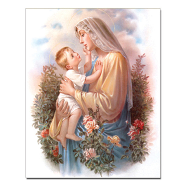 MADONNA W/CHILD CARDED 8x10 PRINT FOR FRAMING