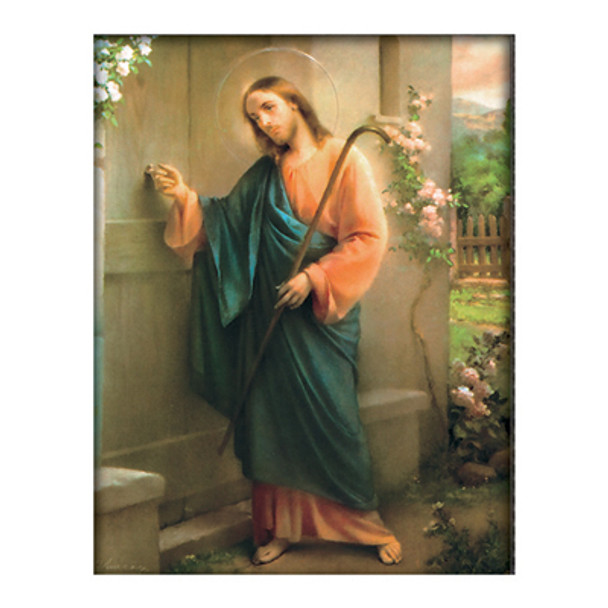 JESUS KNOCKING CARDED 8x10 PRINT FOR FRAMING