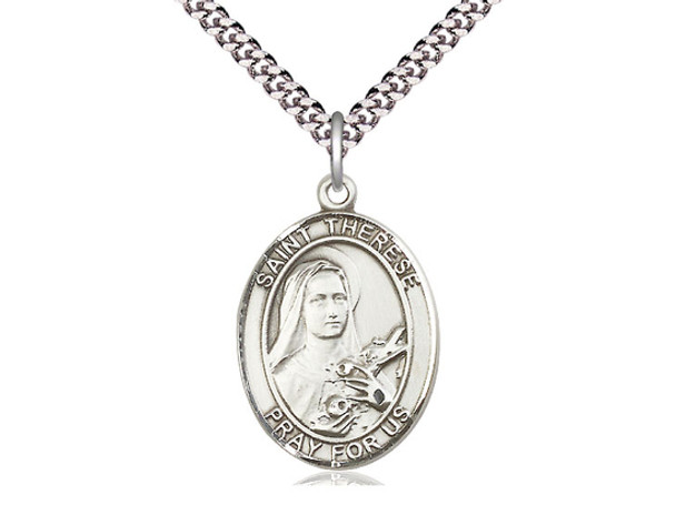 St. Therese of Lisieux - Oval Patron Saint Series