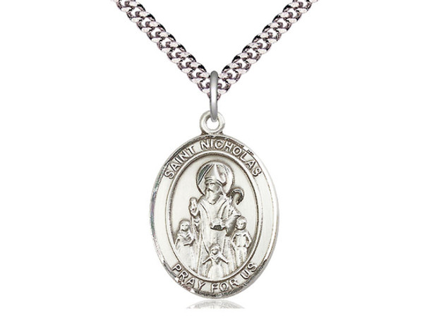St. Nicholas - Oval Patron Saint Series St. Nicholas - Oval Patron Saint Series