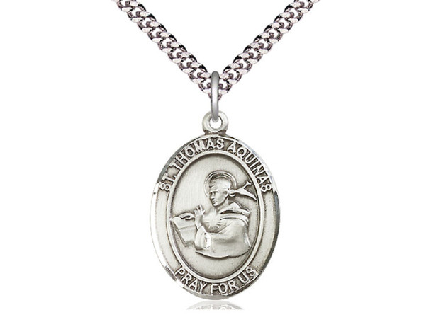 St. Thomas Aquinas - Oval Patron Saint Series