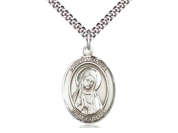 St. Monica - Oval Patron Saint Series