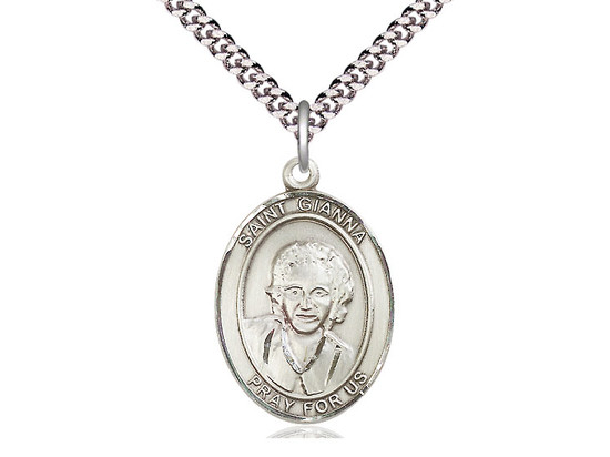 St. Gianna - Oval Patron Saint Series