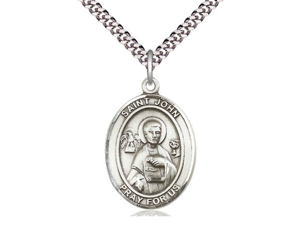 St. John the Apostle - Oval Patron Saint Series