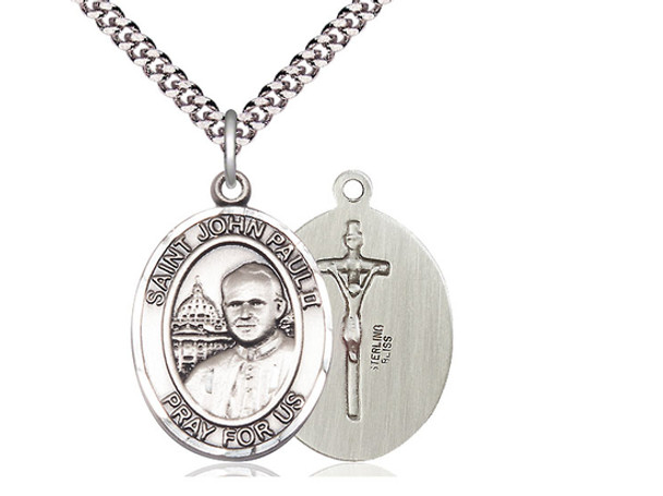 St. John Paul II - Oval Patron Saint Series