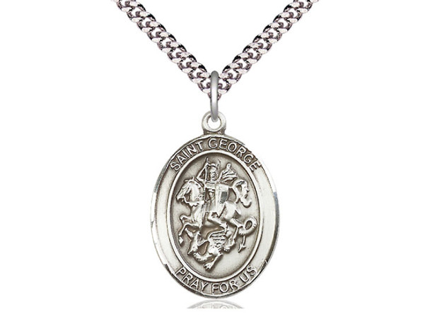 St. George - Oval Patron Saint Series