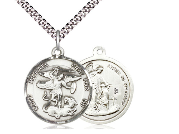 St. Michael the Archangel - Large Oval Patron Saint Series