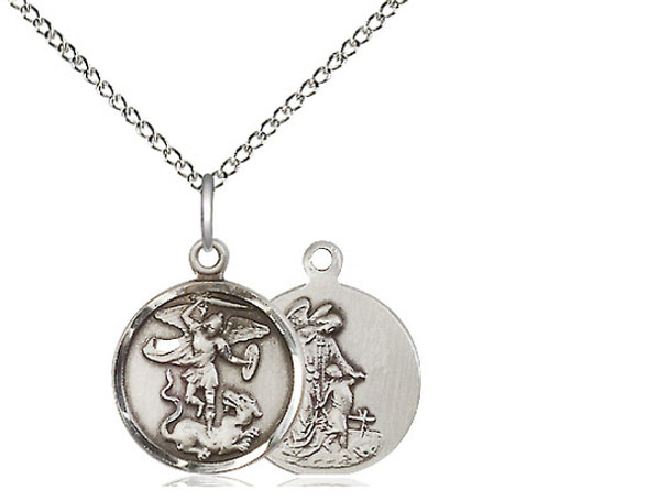 St. Michael the Archangel Circular Medal