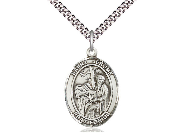 St. Jerome - Oval Patron Saint Series