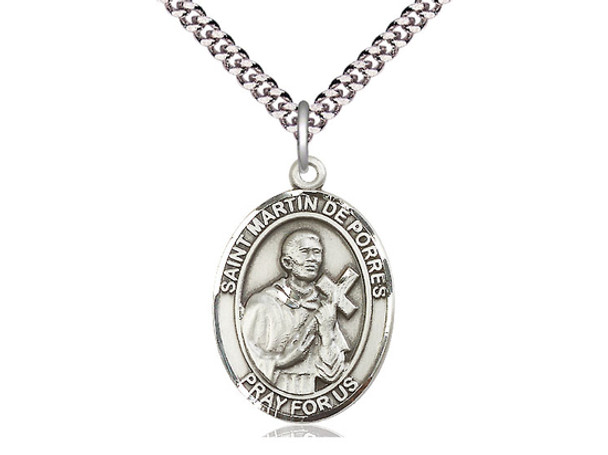 St. Martin de Porres - Oval Patron Saint Series St. Martin de Porres - Oval Patron Saint Series