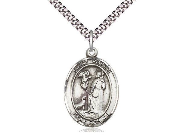 St. Rocco - Oval Patron Saint Series