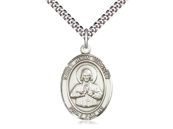 St. John Vianney - Oval Patron Saint Series St. John Vianney - Oval Patron Saint Series
