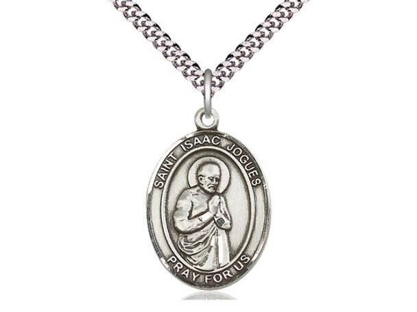 St. Isaac Jogues - Oval Patron Saint Series