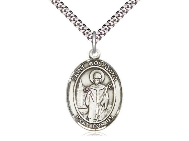 St. Wolfgang - Oval Patron Saint Series