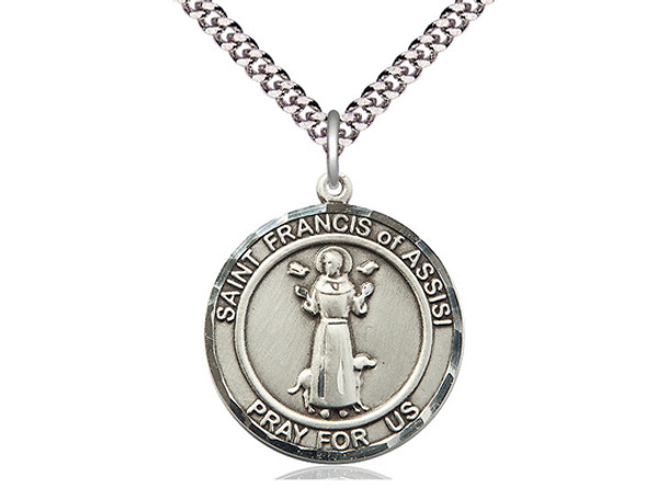 St. Francis of Assisi - Round Patron Saint Series St. Francis of Assisi - Round Patron Saint Series