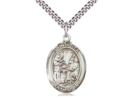 St. Zita - Oval Patron Saint Series