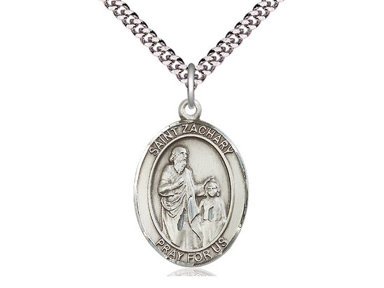 St. Zachary - Oval Patron Saint Series