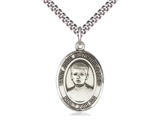 St Jose Sanchez del Rio - Oval Patron Saint Series St Jose Sanchez del Rio - Oval Patron Saint Series