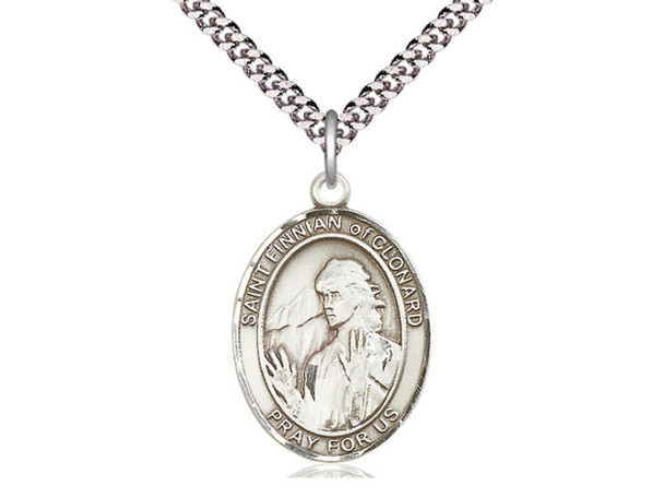 St. Finnian of Clonard - Oval Patron Saint Series St. Finnian of Clonard - Oval Patron Saint Series