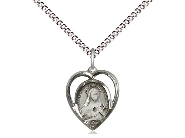 St. Theresa - Heart Shaped Pendant St. Theresa - Heart Shaped Pendant