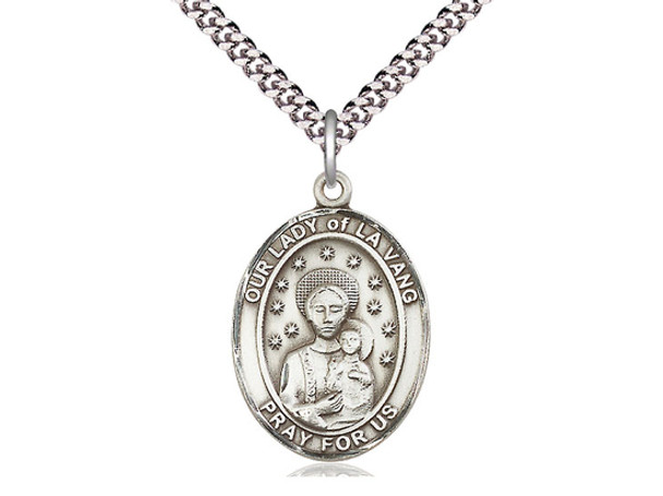 Our Lady of la Vang - Oval Patron Saint Series Our Lady of la Vang - Oval Patron Saint Series