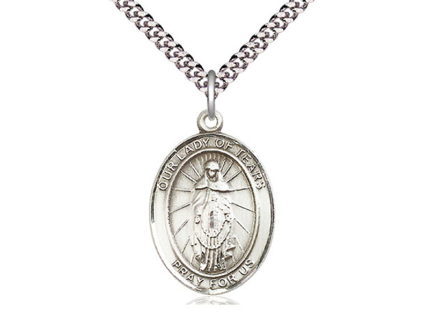 Our Lady of Tears - Oval Patron Saint Series Our Lady of Tears - Oval Patron Saint Series