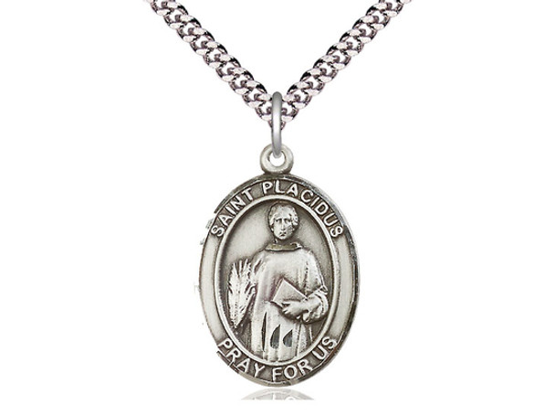 St. Placidus - Oval Patron Saint Series St. Placidus - Oval Patron Saint Series