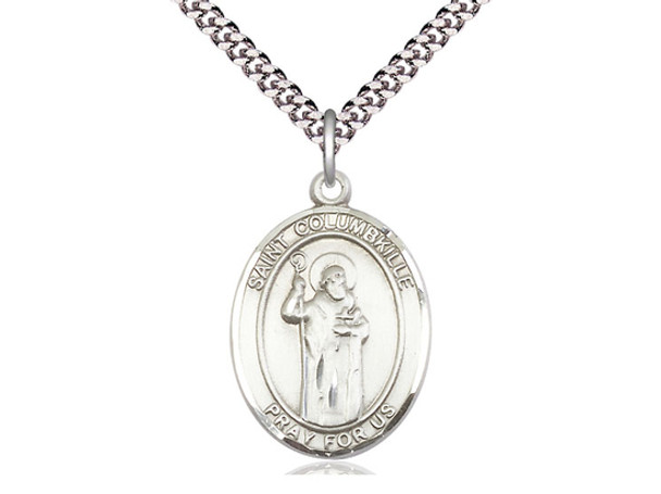 St. Columbkille - Oval Patron Saint Series St. Columbkille - Oval Patron Saint Series